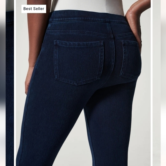 SPANX Jean-ish Ankle Leggings in Twilight Rinse, sz 3X - Picture 6 of 16